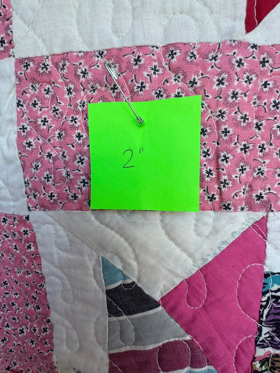 Vintage Kindred Pinwheel Quilt - Feed Sack