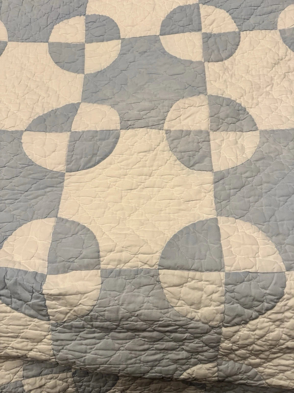 **SOLD** Vintage Old Mill Wheel Quilt **SOLD**