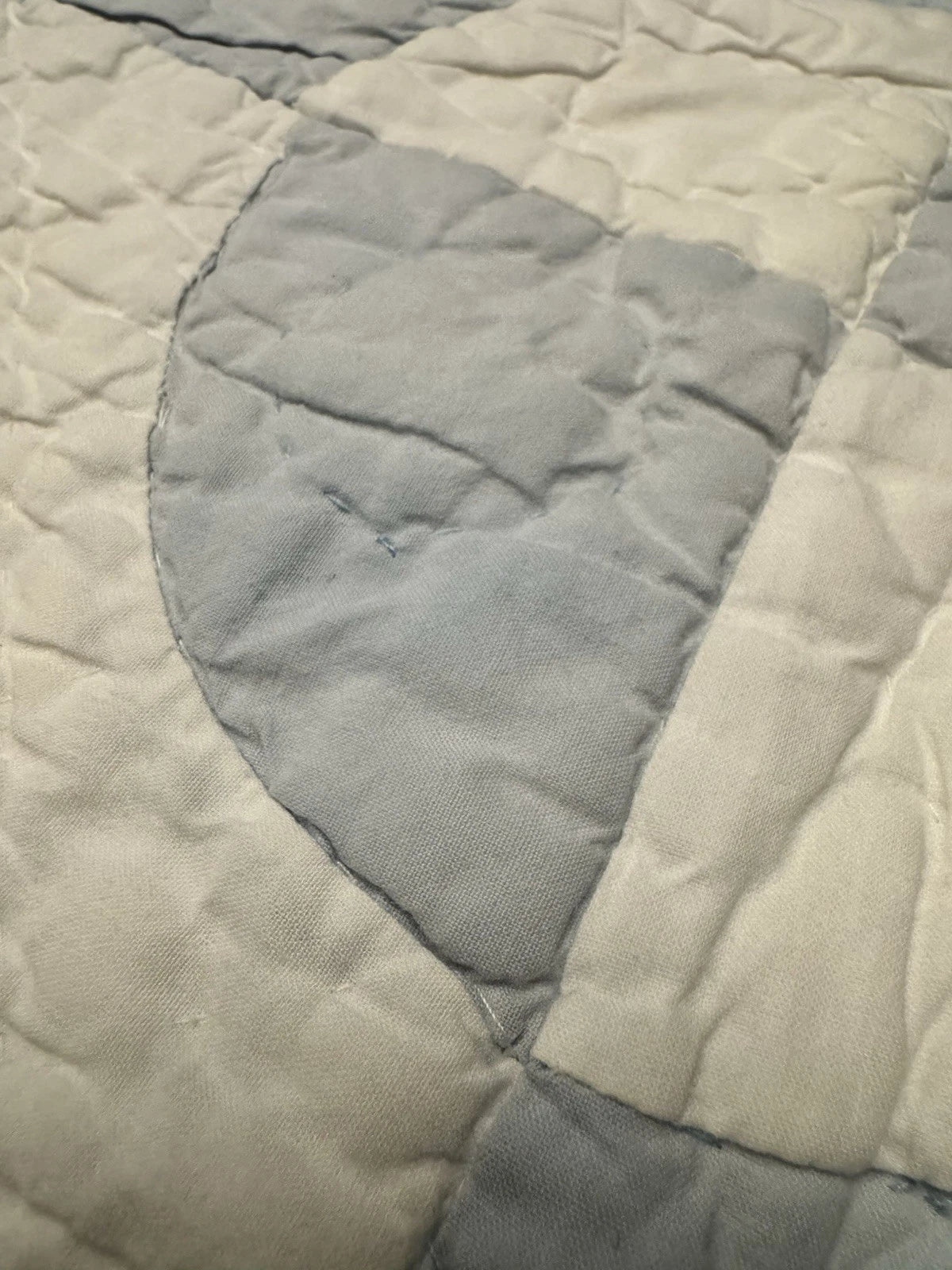**SOLD** Vintage Old Mill Wheel Quilt **SOLD**