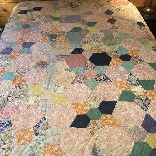 Vintage Kansas City Star Flower Garden Quilt